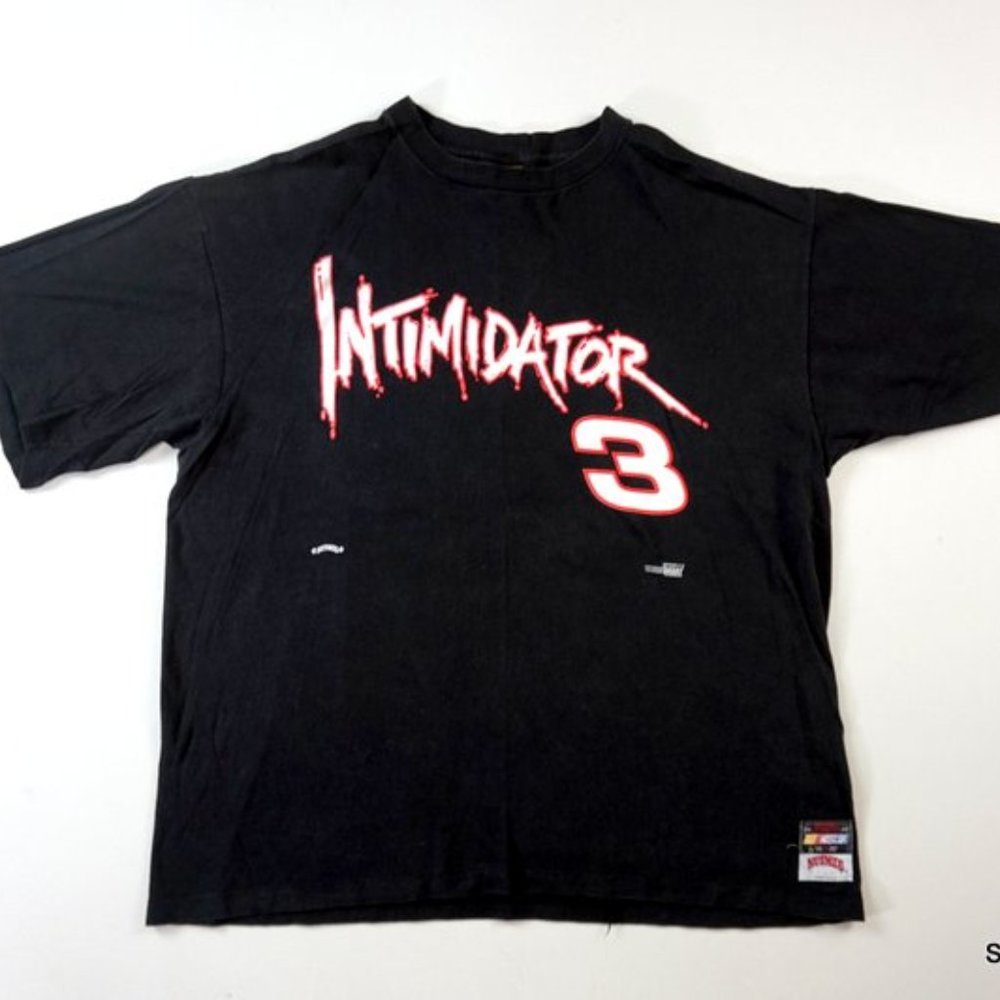 RARE VTG Nutmeg Dale Earnhardt Sr #3 Nascar The Intimidator T-Shirt XL Gold Tag